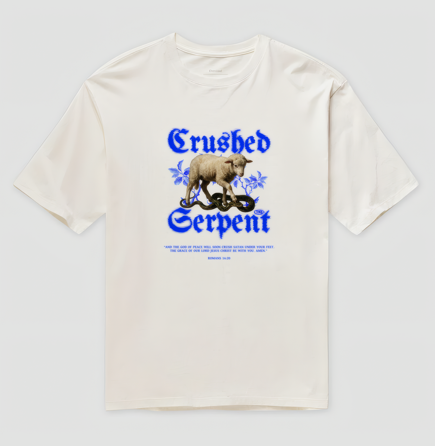 Archive Nº01 — Crushed the Serpent - Oversized Branca