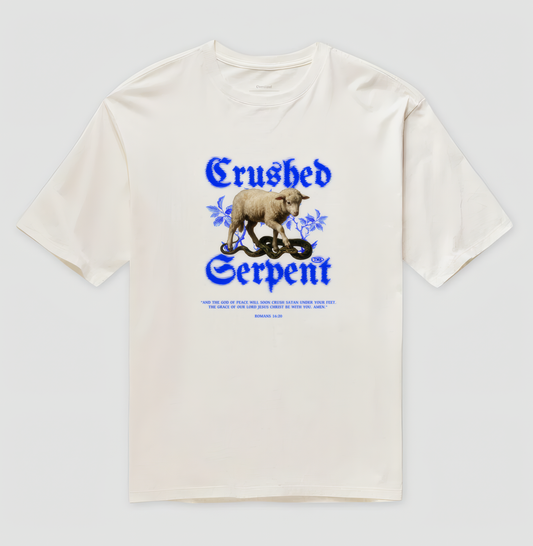 Archive Nº01 — Crushed the Serpent - Oversized Branca