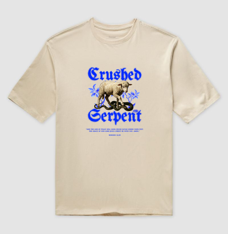 Archive Nº01 — Crushed the Serpent - Oversized Branca