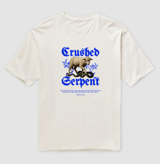 Archive Nº01 — Crushed the Serpent - Oversized Branca